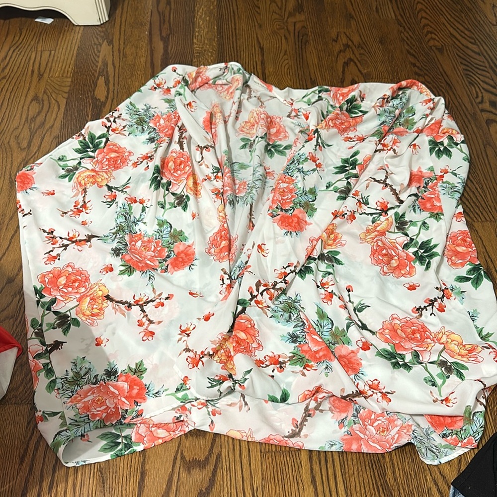 Floral kimono